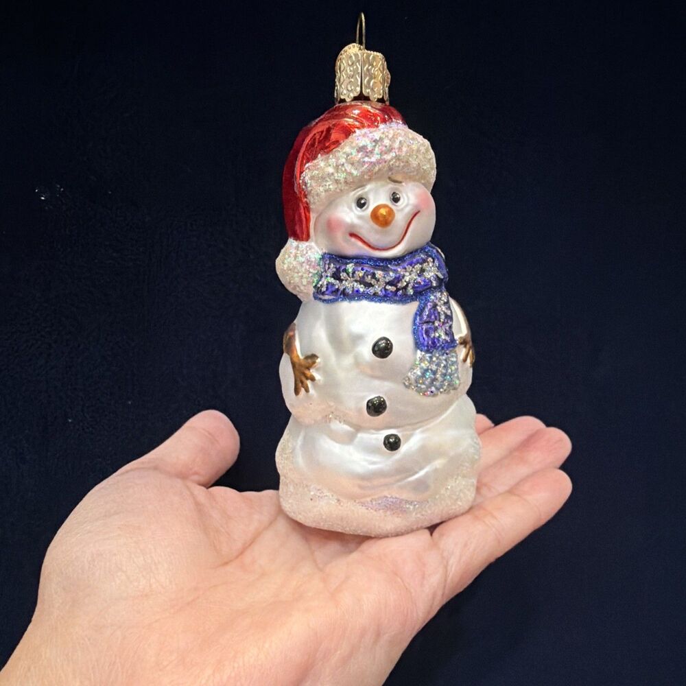 Merck Family’s Old World Christmas Santa Ornament 2001